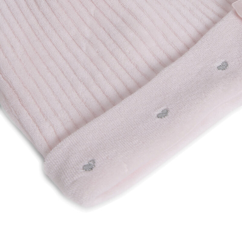 Girls Light Pink Embellished Cap image number 2